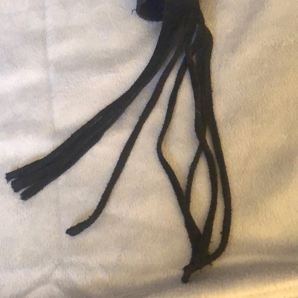 Leather spike hair cuff - Picture 8 of 8